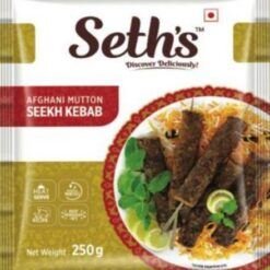 Afghani Mutton Seekh Kebab